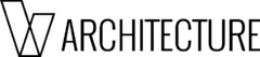 V architecture logo site black