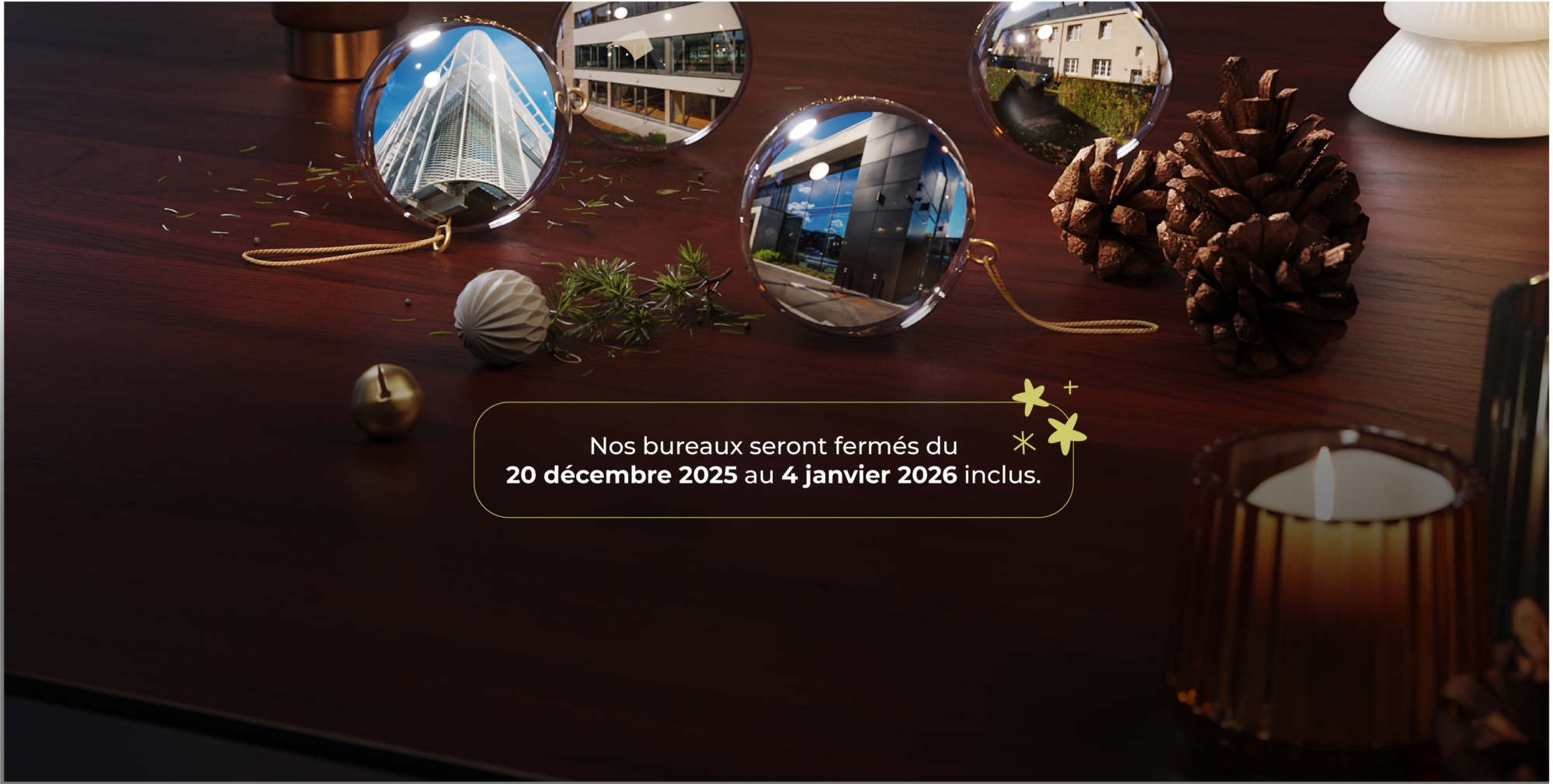 Batitec annonce congés été 2025 banner website